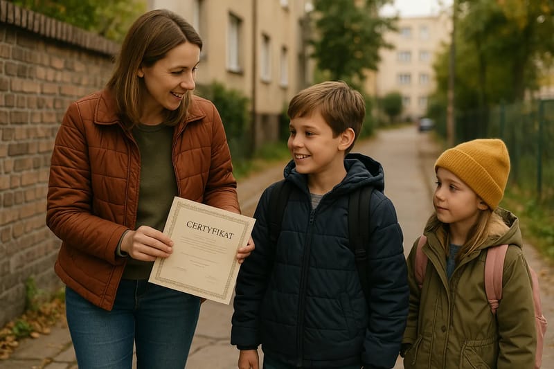 Certyfikat z kursu lub z Akademii (w przygotowaniu): jak wykorzystać go w rozmowie z dzieckiem
