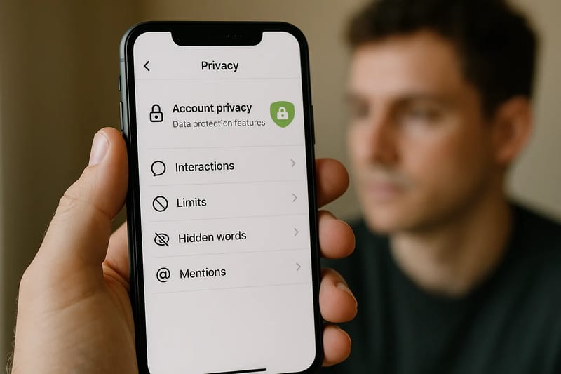Nastolatek używający aplikacji edukacyjnych na smartfonie, uczący się przy biurku