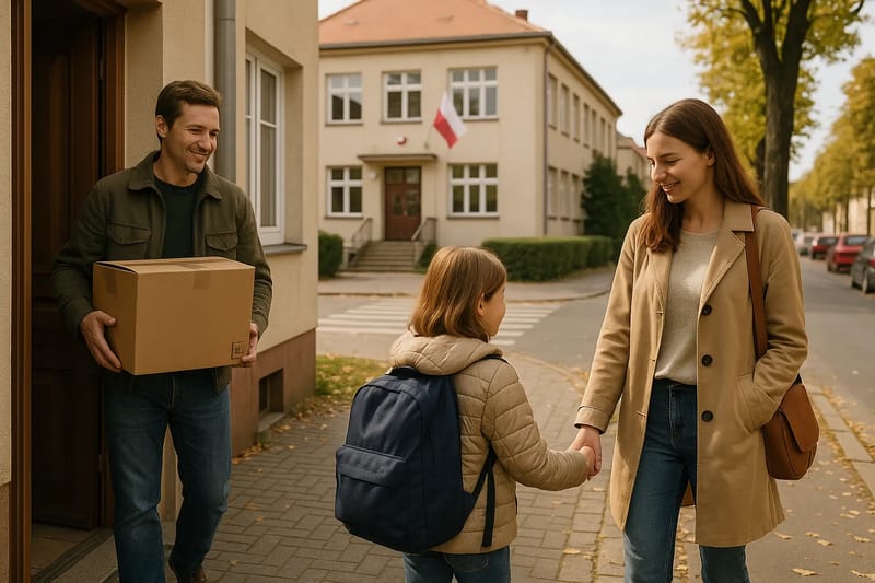 Przeprowadzka i nowa szkoła: co ustawić w pierwszym tygodniu