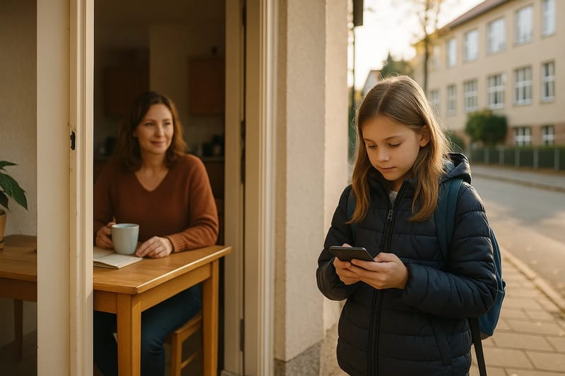 Telefon przed szkołą: jak zorganizować spokojny poranek z danymi o porannym smartfonie